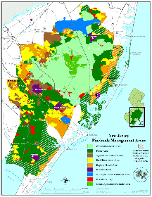 Pinelands Land Use Map